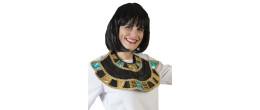Collerette Égypte unisex Cléopâtre ou Pharaon pour adulte en vente chez Be Happy.