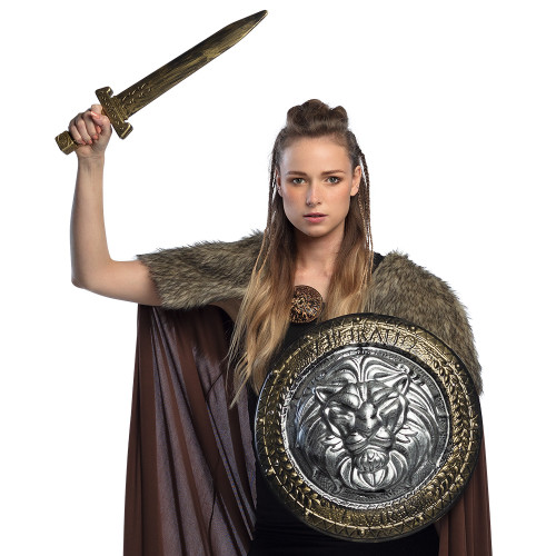 Set guerrier, spartiate, viking, chevalier avec bouclier et épée pour enfant et adulte en vente chez Be Happy