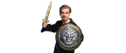 Set guerrier, spartiate, viking, chevalier avec bouclier et épée pour enfant et adulte en vente chez Be Happy