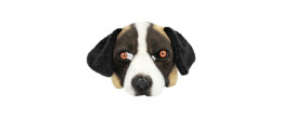 Masque peluche Chien luxe pour adulte en vente à Paris chez Be Happy et en ligne.