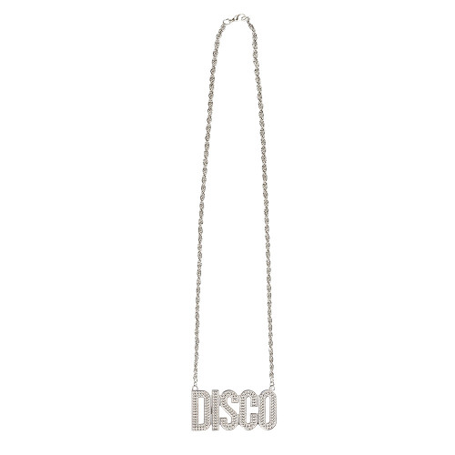 Collier "disco" métal