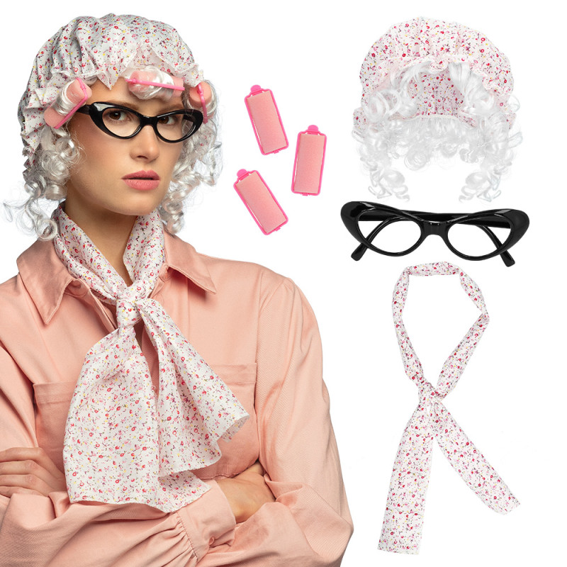 Set de personne âgée, grand mère en vente chez Be Happy à Paris et en ligne