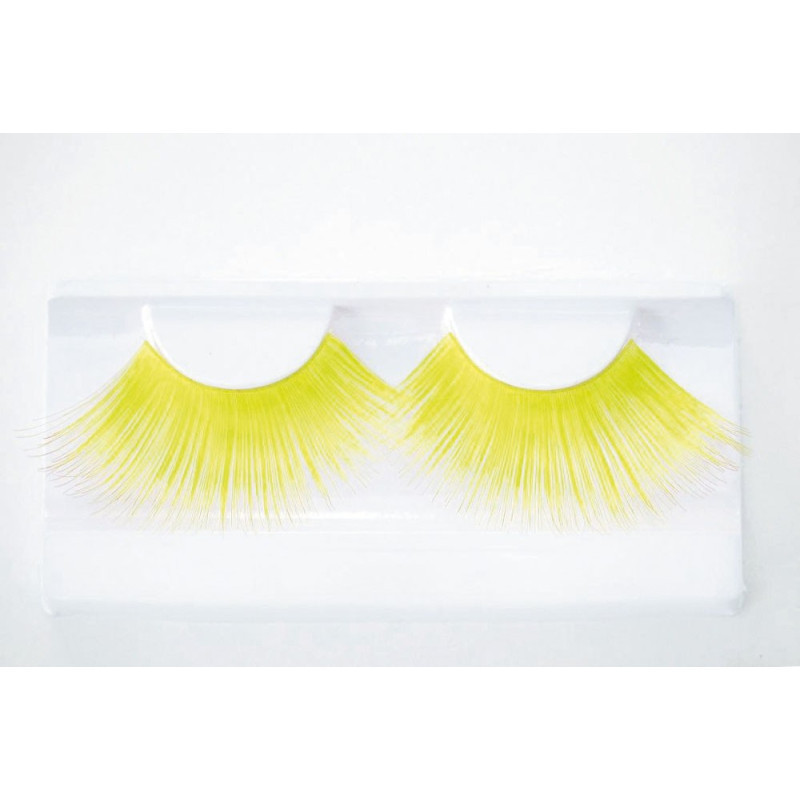 Faux cils jumbo jaune