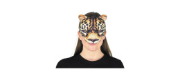 Masque animal léopard réaliste en vente chez Be Happy à Paris et en ligne.