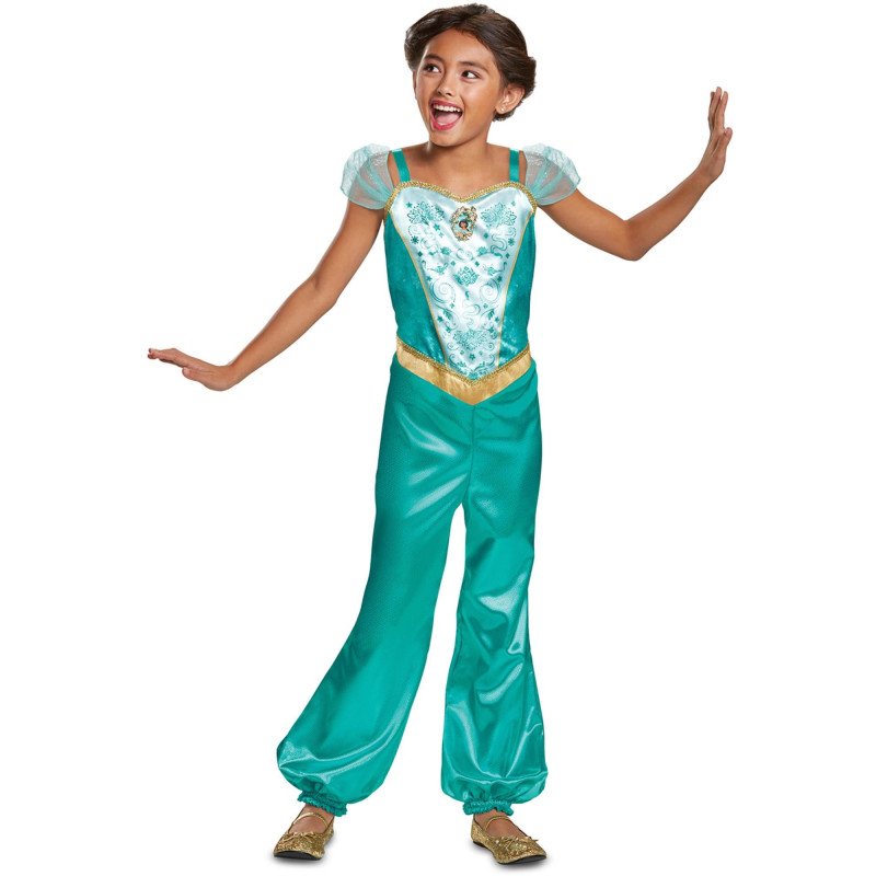 Déguisement princesse oriental Jasmine Disney pour enfant en vente chez Be Happy.