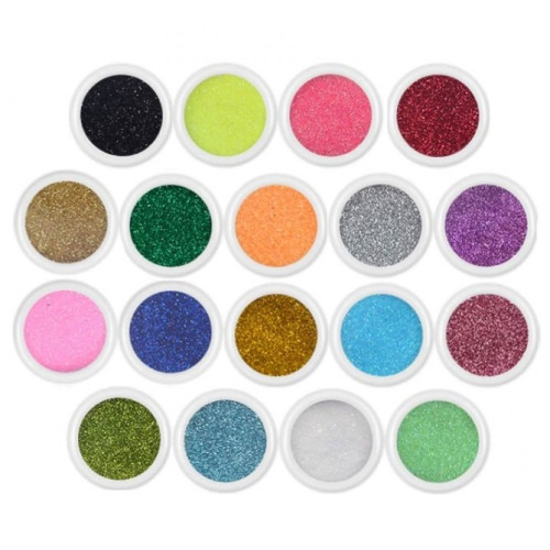 Paillettes fines rose 3g