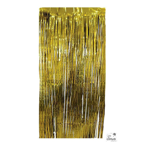 Rideau lamé 1m doré