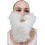 Barbe et moustache blanc