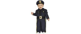 Déguisement police, policier pour bébé en vente chez Be Happy