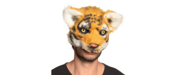 Masque peluche Tigre luxe pour adulte en vente à Paris chez Be Happy et en ligne.