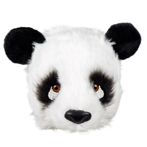 Masque peluche Panda luxe pour adulte en vente à Paris chez Be Happy et en ligne.