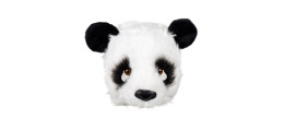 Masque peluche Panda luxe pour adulte en vente à Paris chez Be Happy et en ligne.