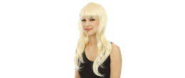 Perruque Lola blonde avec frange pour adulte en vente à Paris et en ligne