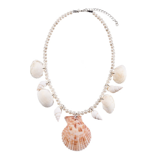 Collier de sirène avec coquillages en vente chez Be Happy