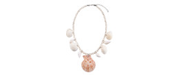 Collier de sirène avec coquillages en vente chez Be Happy