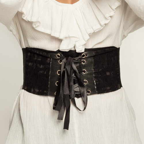Ceinture corset pirate, corsaire, époque pour femme en vente chez Be Happy