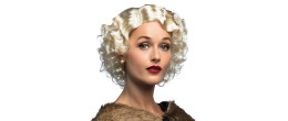 Perruque broadway charleston année 1920 blonde femme en vente chez Be Happy