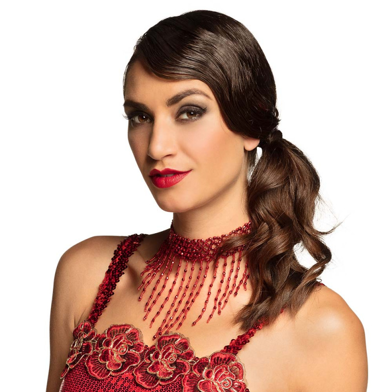 copy of Collier et gants doré cabaret