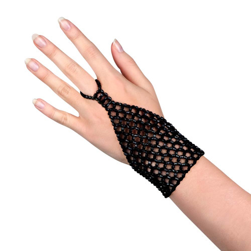 copy of Collier et gants doré cabaret