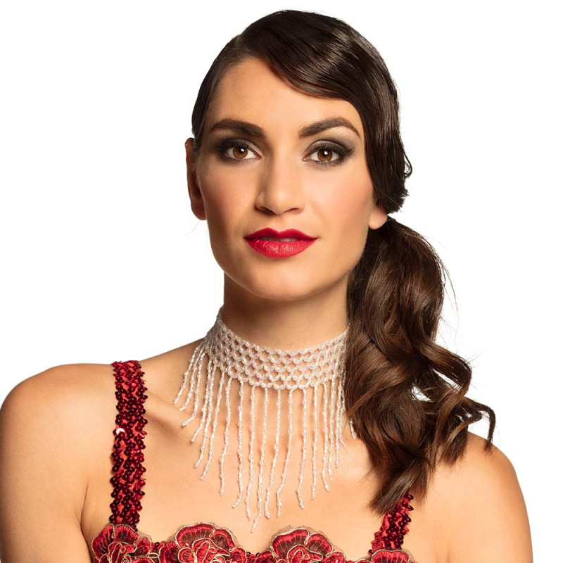 copy of Collier et gants doré cabaret