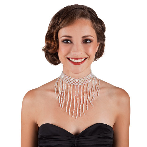 copy of Collier et gants doré cabaret