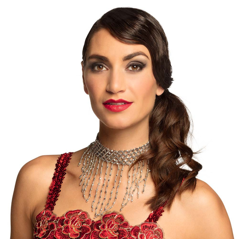 copy of Collier et gants doré cabaret