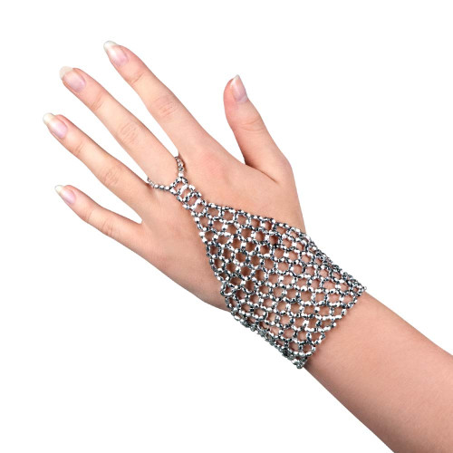 copy of Collier et gants doré cabaret