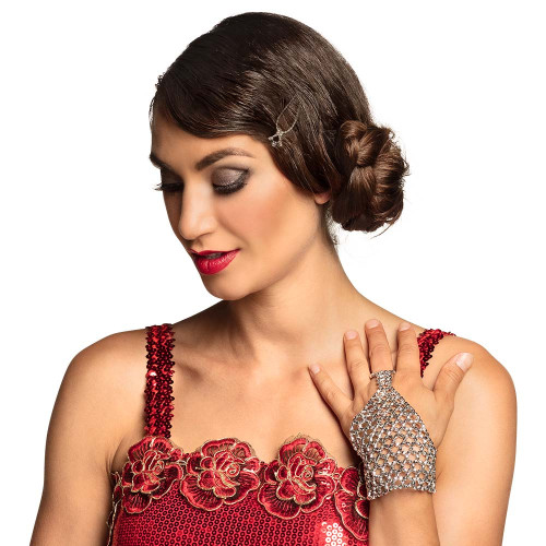 copy of Collier et gants doré cabaret