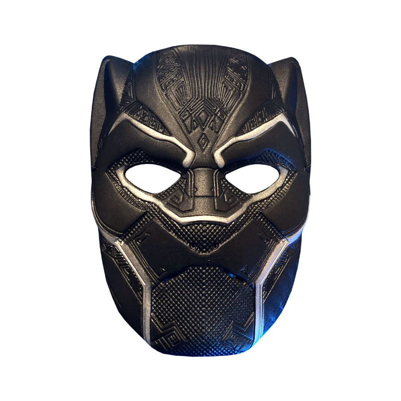 Masque super héro Black Panther pour enfant en vente chez Be Happy.