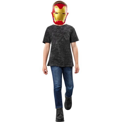 Masque super héro Iron man pour enfant en vente chez Be Happy.