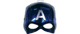 Masque super héro Captain América pour enfant en vente chez Be Happy.
