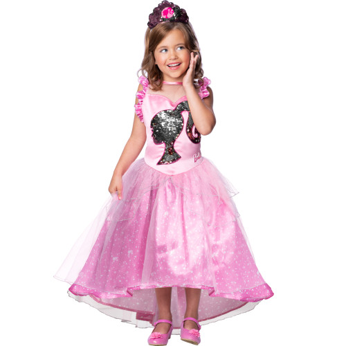 Déguisement robe Barbie enfant