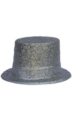 Chapeau HDF argent pailletés
