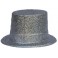 Chapeau HDF argent pailletés