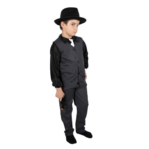 Déguisement borsalino, gangster 1930 peaky blinders enfant en vente.