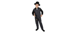 Déguisement borsalino, gangster 1930 peaky blinders enfant en vente.