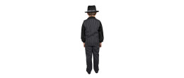 Déguisement borsalino, gangster 1930 peaky blinders enfant en vente.