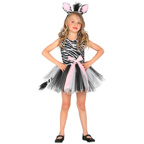Déguisement robe zèbre enfant