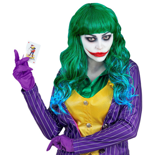 Paire de gants violet en tissus pour adulte en vente chez Be Happy