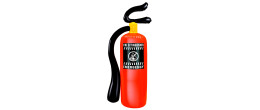 Extincteur pompier 50cm gonflable en vente chez Be Happy.