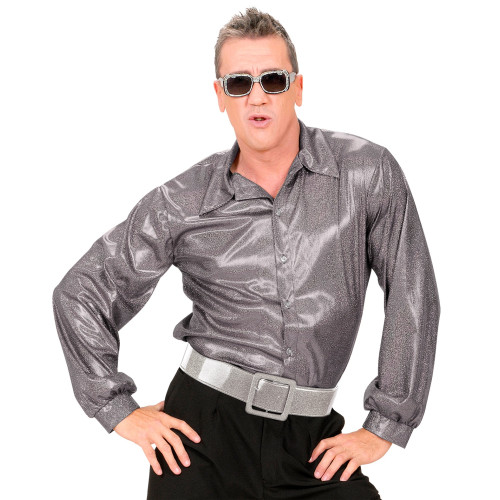 Ceinture disco paillette argenté