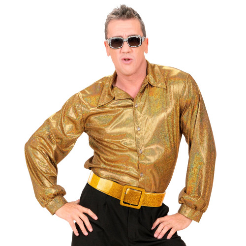 Ceinture disco paillette doré