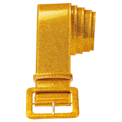 Ceinture disco paillette doré