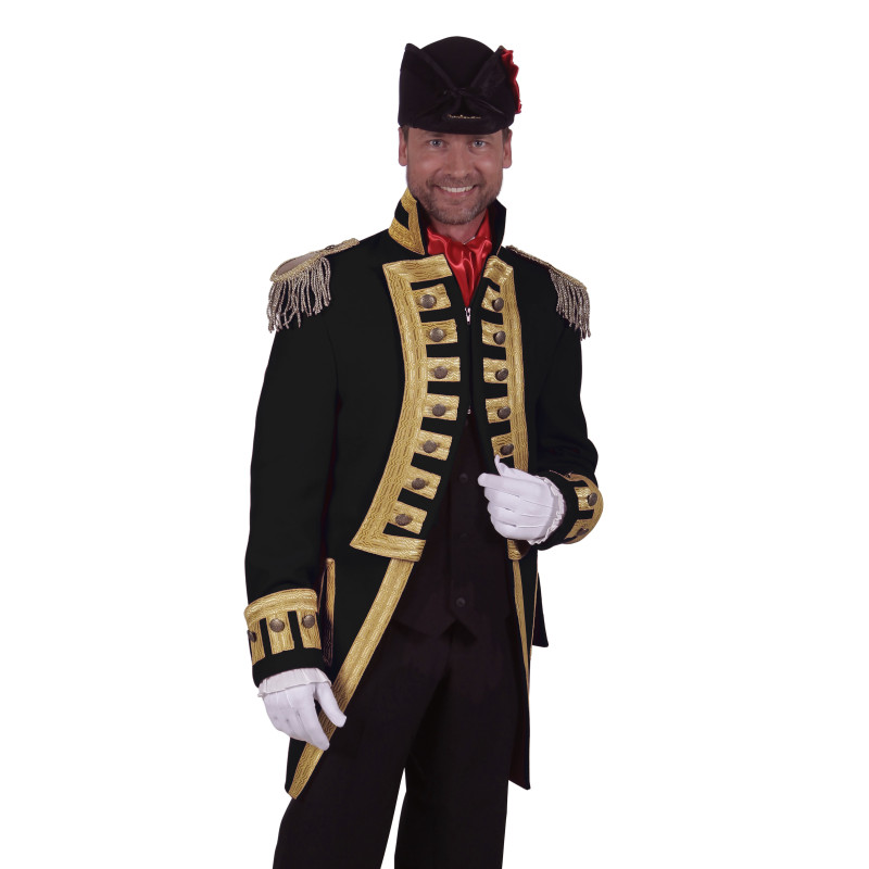 Veste époque second empire noire