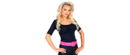 Ceinture disco année 80 rose fuchsia pour adulte en vente