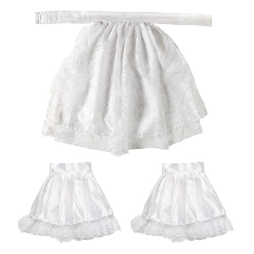 Kit déguisement époque avec jabot en dentelles et manchettes en vente chez Be Happy