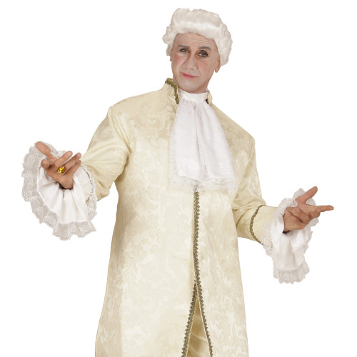 Kit jabot et manchettes blancs