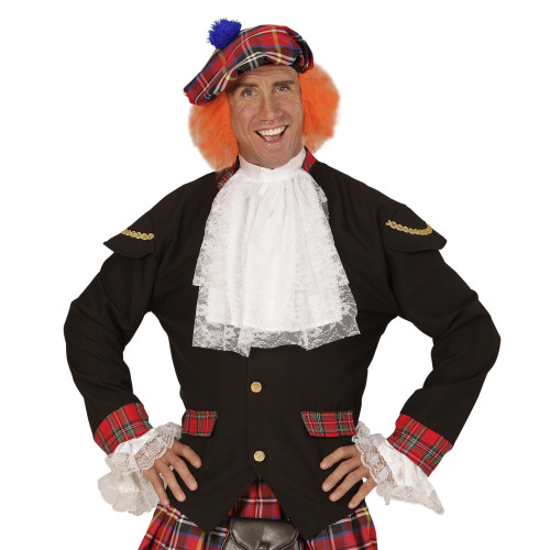 Kit jabot et manchettes blancs