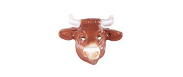 Masque animaux taureau en pvc pour enfant et adulte en vente chez Be Happy
