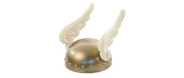 Vente casque gaulois Astérix avec ailes blanche pour enfant et adulte en vente